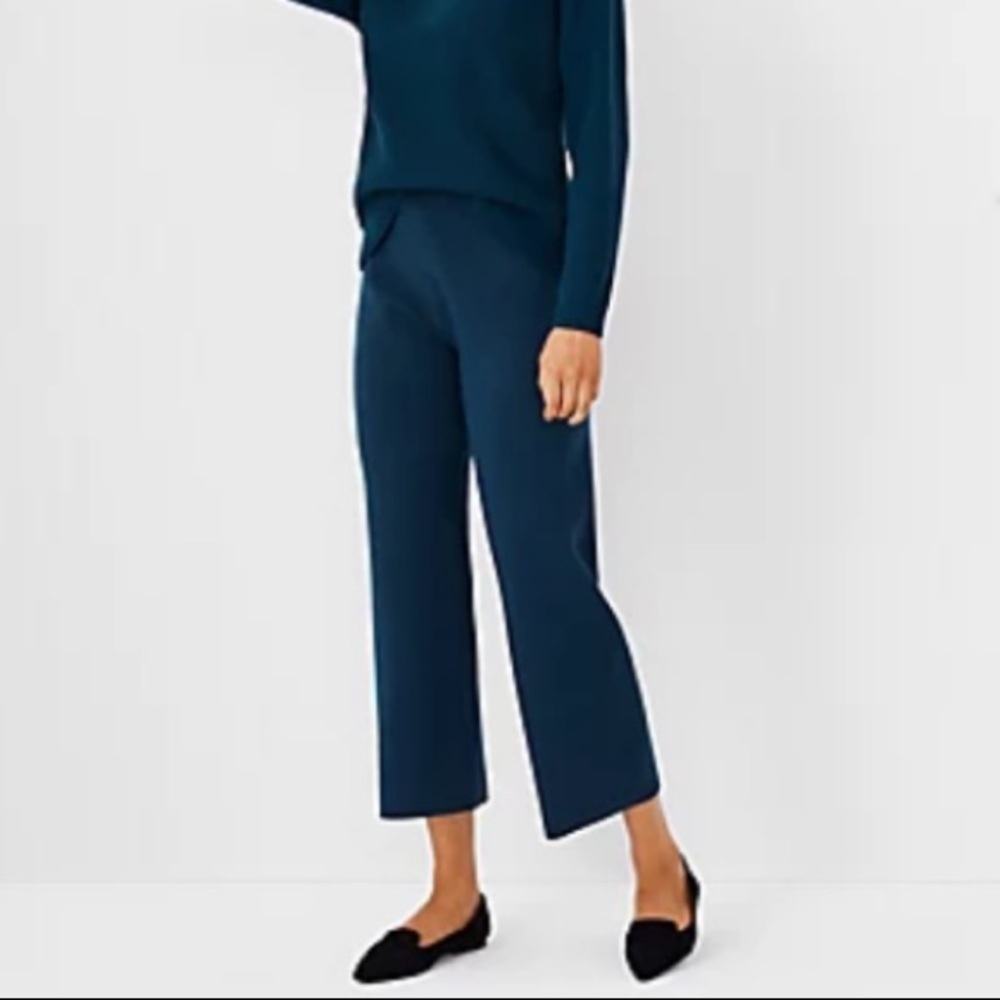 Ann Taylor Wide Leg Sweater Pant